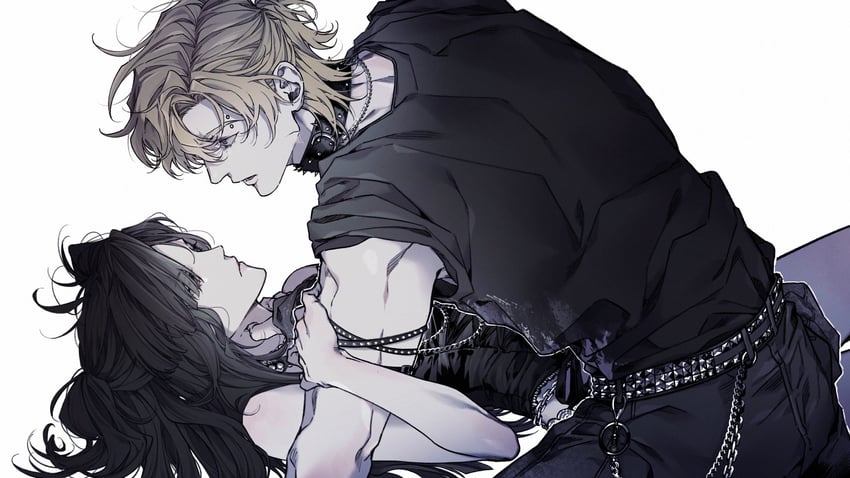 player character and whitney (degrees of lewdity) drawn by owhe6xinjl66160