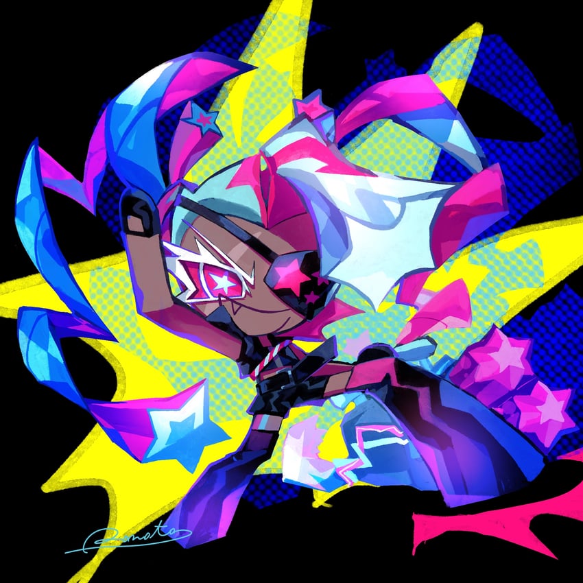 twizzly gummy cookie (cookie run and 1 more) drawn by rn9j