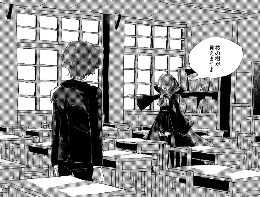 bb and hitomi hirosuke (fate and 3 more) drawn by fujimi_mio