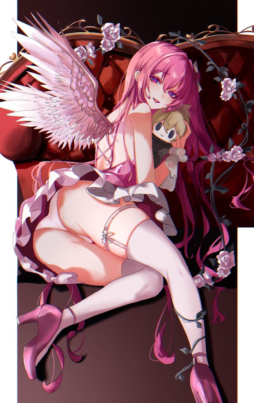 dorothy and pinne (goddess of victory: nikke) drawn by hat_iue