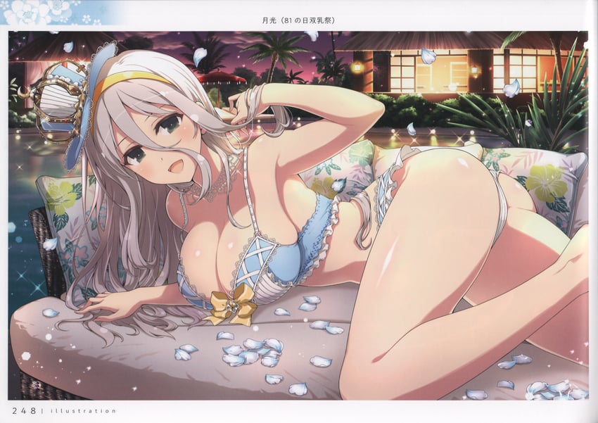gekkou (senran kagura and 1 more) drawn by yaegashi_nan