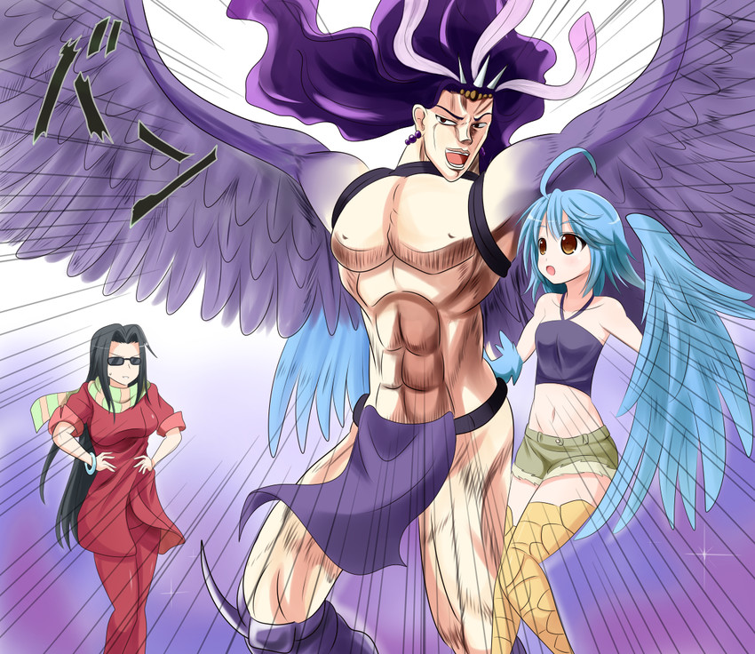 kars, lisa lisa, papi, and ms. smith (jojo no kimyou na bouken and 2 more) drawn by setia_pradipta