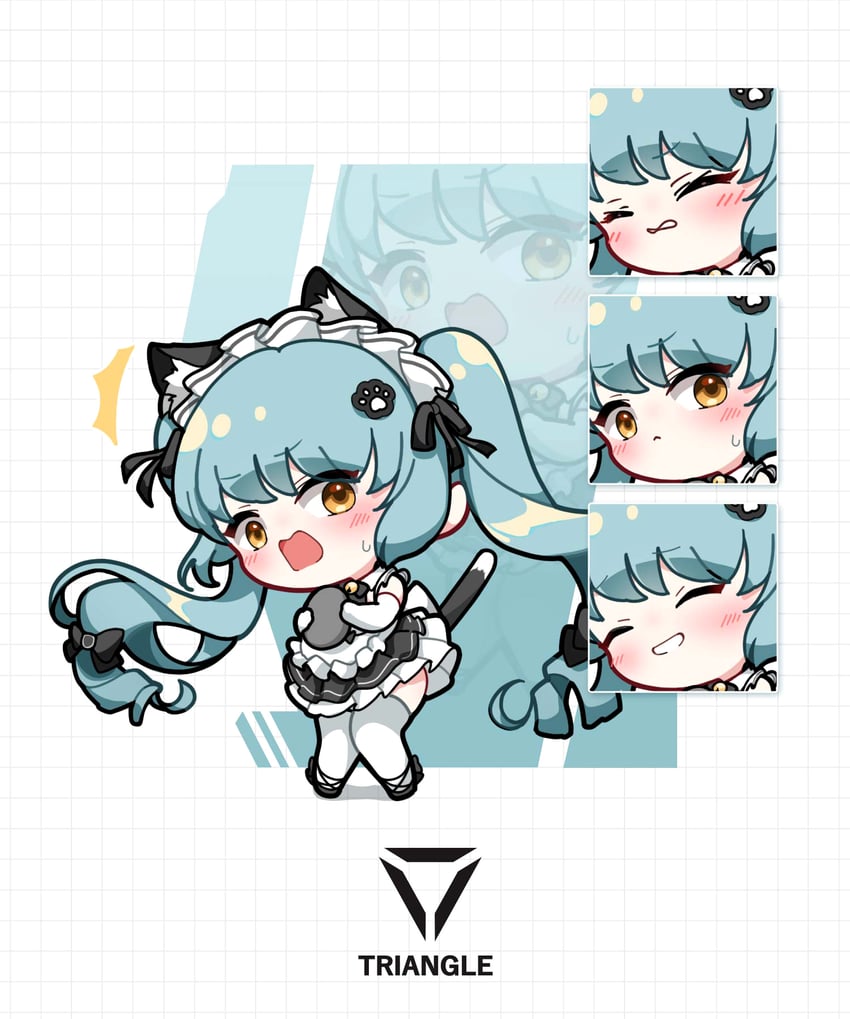 privaty (goddess of victory: nikke) drawn by uz_(uzru0428)