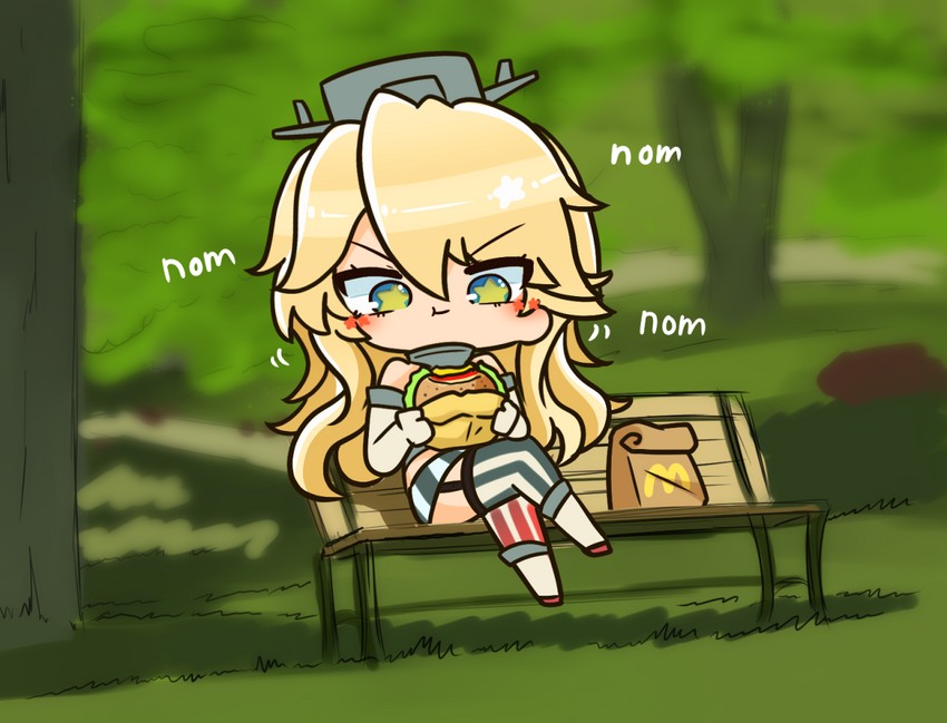 iowa (kantai collection and 1 more) drawn by asimo953