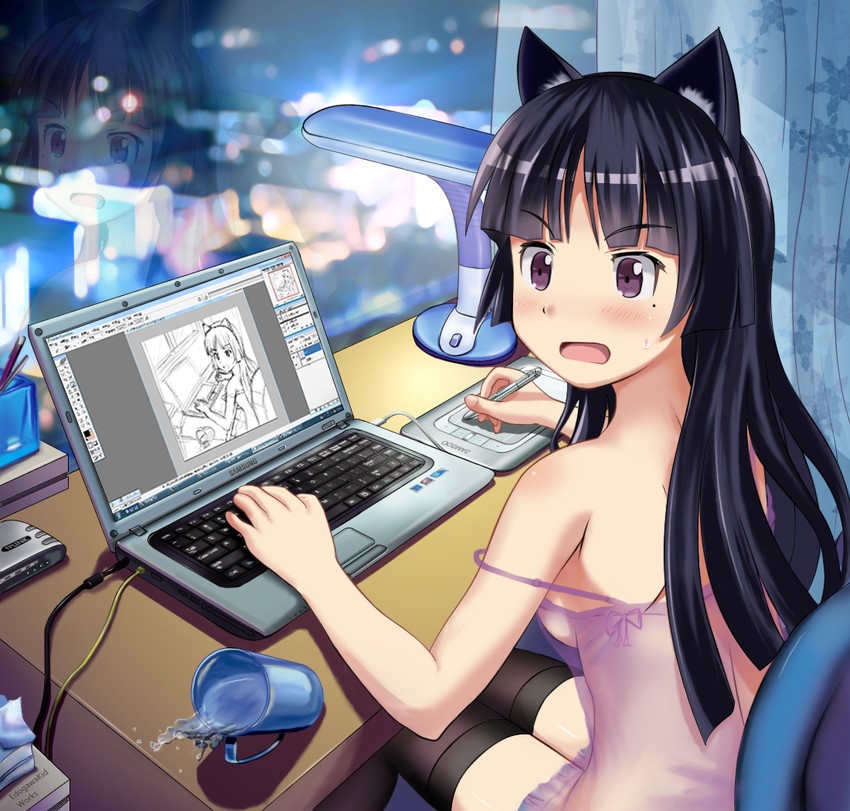 gokou ruri (ore no imouto ga konna ni kawaii wake ga nai and 4 more) drawn by edogawakid