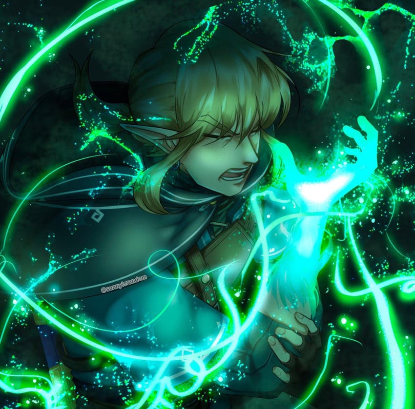 link (the legend of zelda and 1 more) drawn by sunnyisrandom