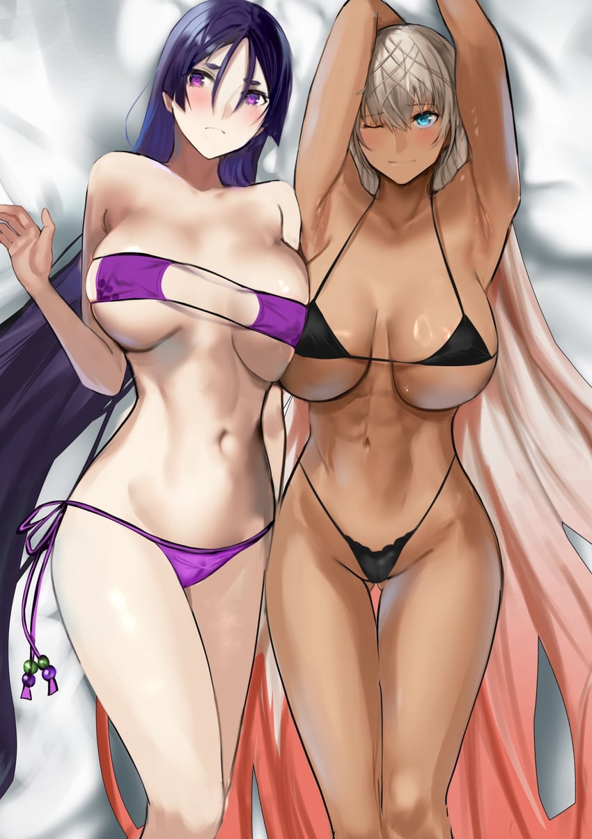 minamoto no raikou and zenobia (fate and 1 more) drawn by jikihatiman