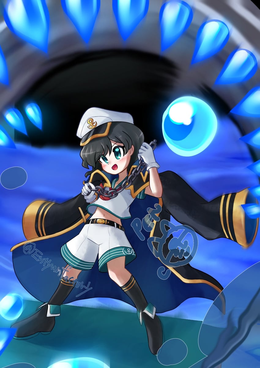 murasa minamitsu (touhou and 1 more) drawn by enpitsu_michi