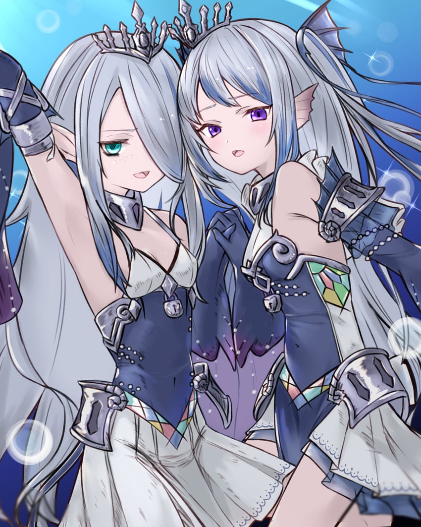 tearlaments scheiren and tearlaments havnis (yu-gi-oh!) drawn by nandesu
