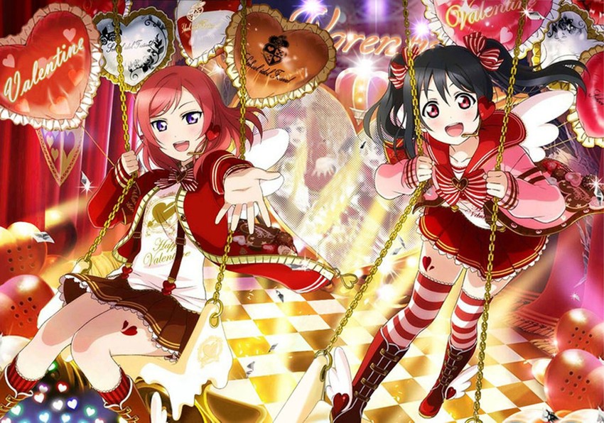 nishikino maki and yazawa nico (love live! and 2 more)
