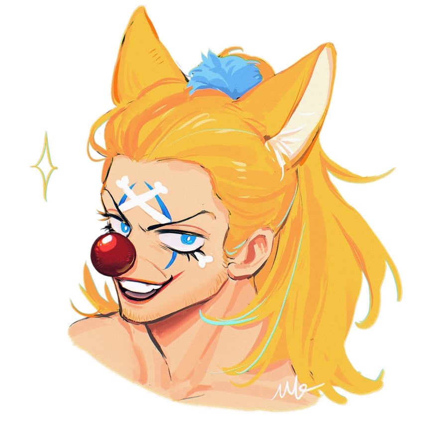 buggy the clown (one piece and 1 more) drawn by vamos_mk