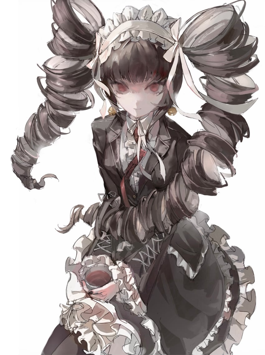 celestia ludenberg (danganronpa and 1 more) drawn by wu_you_niao