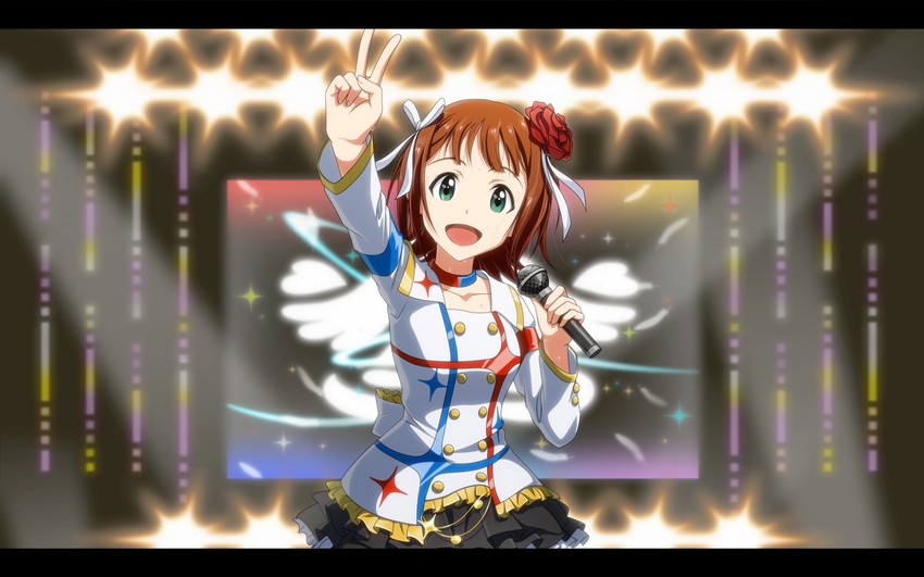 amami haruka (idolmaster and 1 more) drawn by kouchou