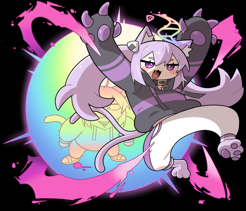 nekomata okayu (pokemon and 1 more) drawn by cocomayo29_(tomato)