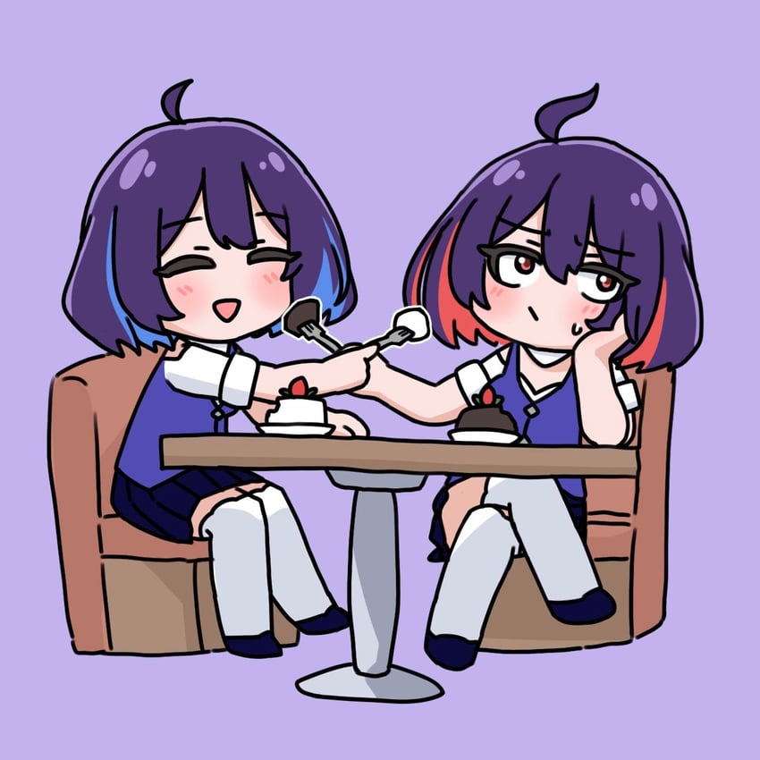 seele vollerei and seele (honkai and 1 more) drawn by mokkyo_(motkyo)