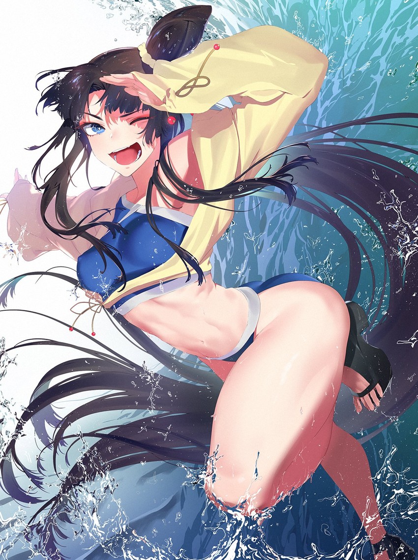 ushiwakamaru (fate and 1 more) drawn by ryokucha_(i_cobalt)