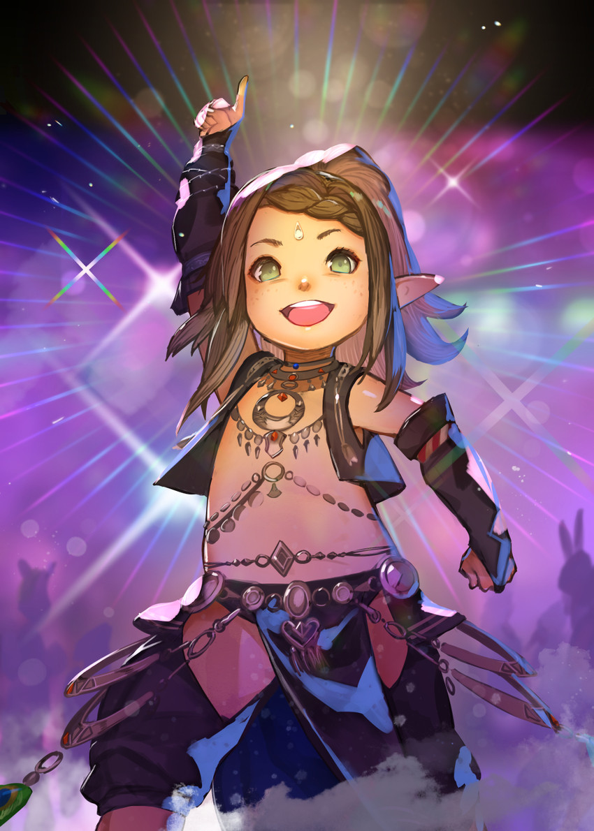 warrior of light (original and 2 more) drawn by hide_(hideout)