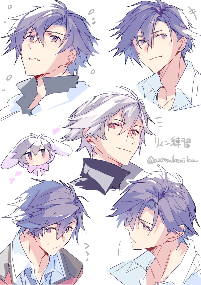 rean schwarzer (eiyuu densetsu and 3 more) drawn by azitsukeniku