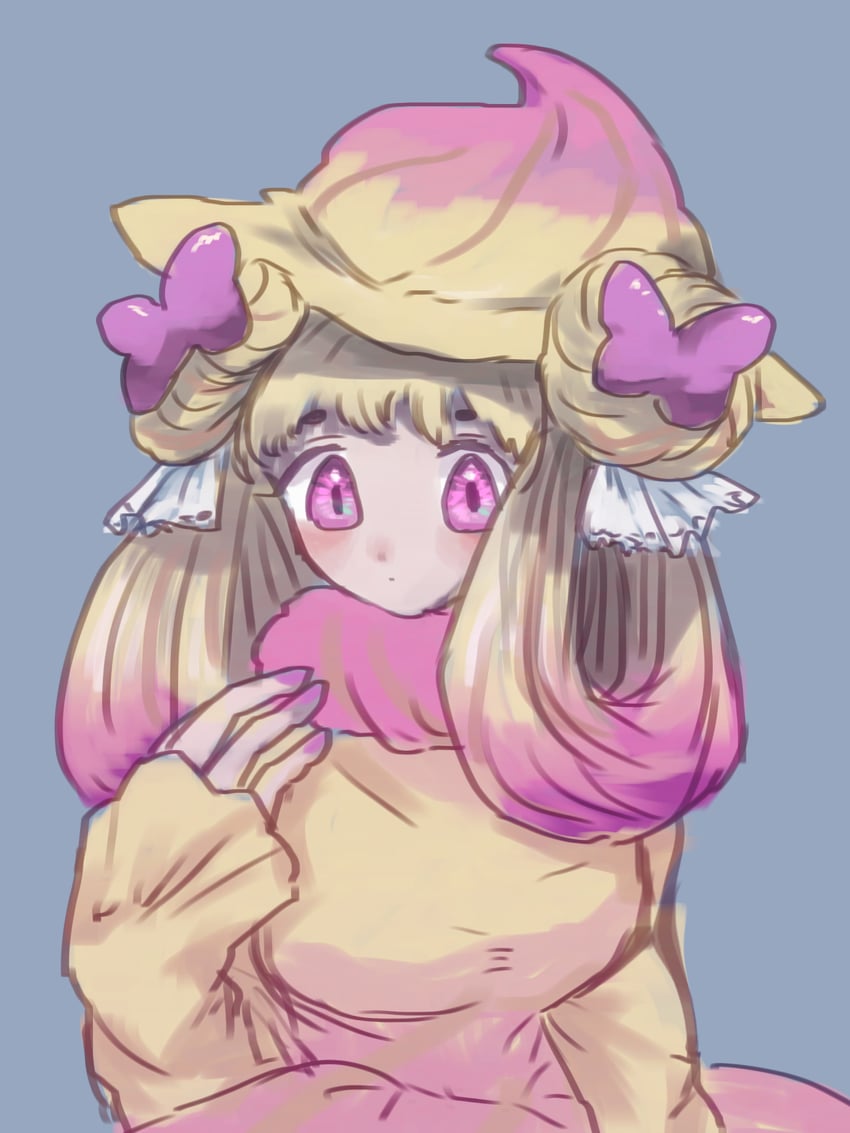 alcremie (pokemon) drawn by butter_(oshi8kyoumoh)