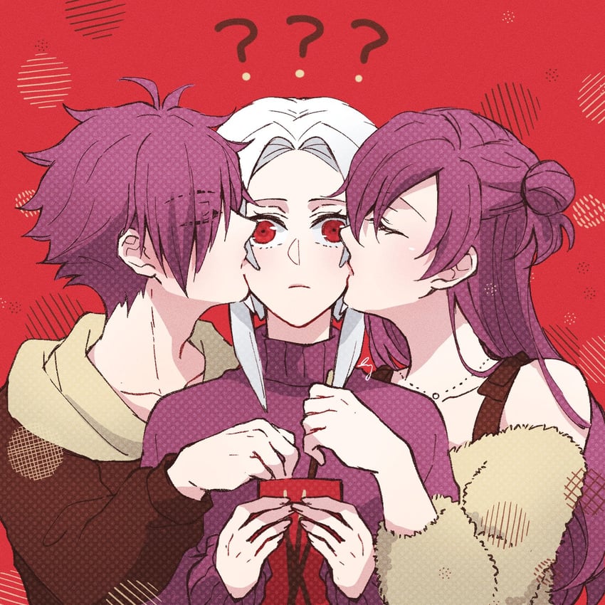 female shez, male shez, and arval (fire emblem and 2 more) drawn by fkms_szrr