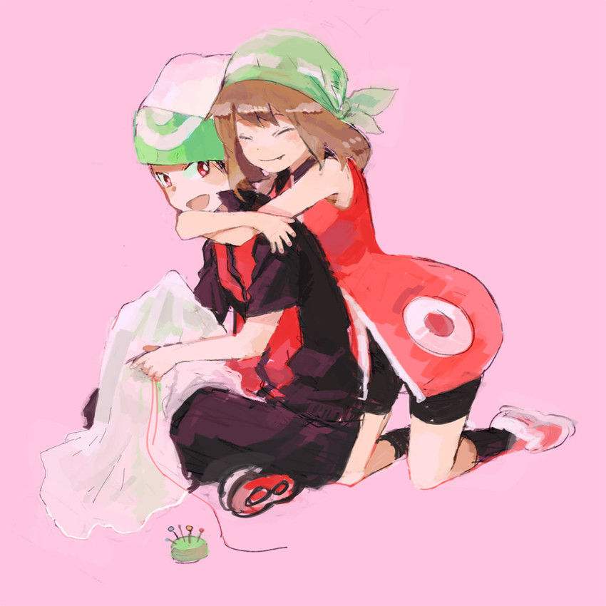 may and brendan (pokemon and 1 more) drawn by ehee