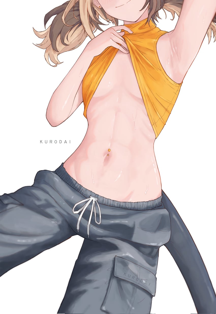 gigi murin (hololive and 1 more) drawn by kurodai711