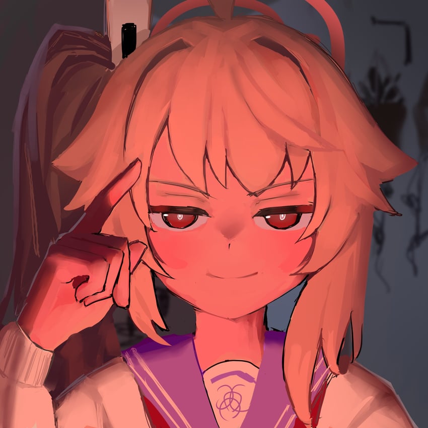 natsu (blue archive and 1 more) drawn by remise