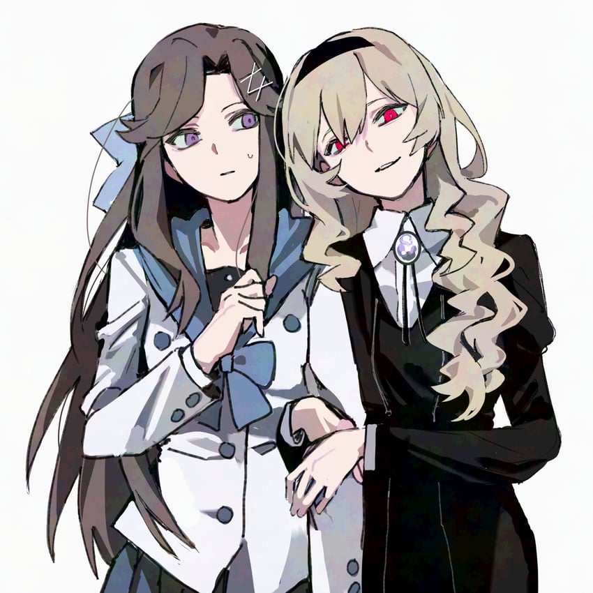 saijou claudine and tendou maya (shoujo kageki revue starlight) drawn by 9urodine