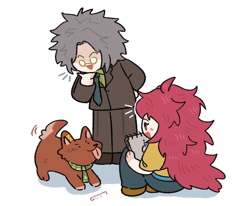 egokoro nao and mishima kazumi (kimi ga shine) drawn by guo_km