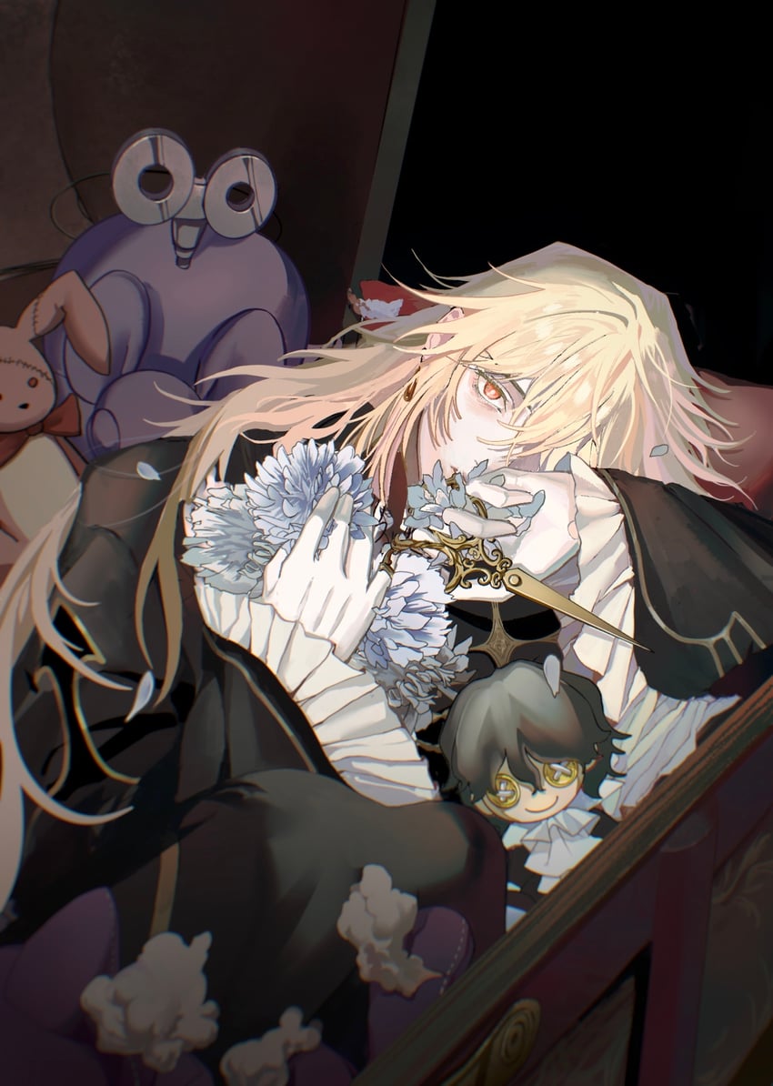 gilbert nightray and vincent nightray (pandora hearts) drawn by bbxykl