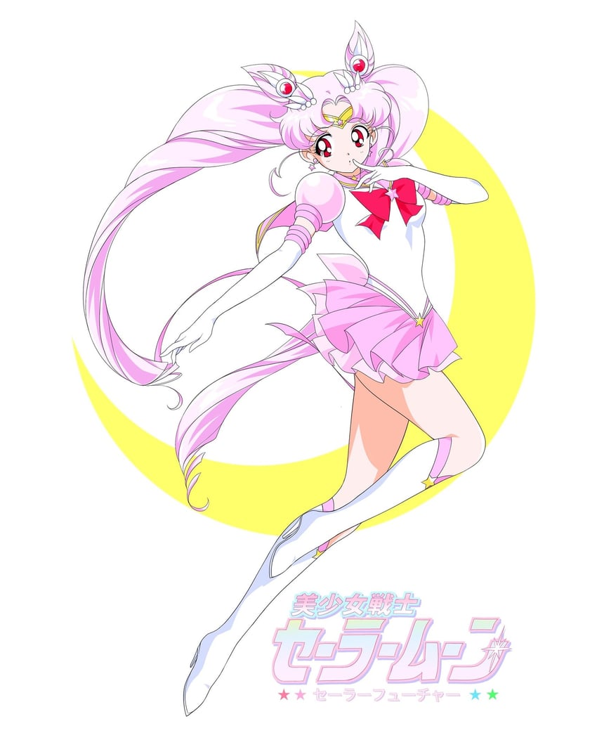chibi usa and sailor chibi moon (bishoujo senshi sailor moon) drawn by honeymoonpetal