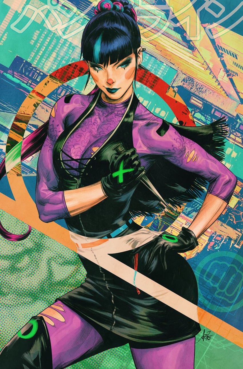 punchline (dc comics) drawn by stanley_lau
