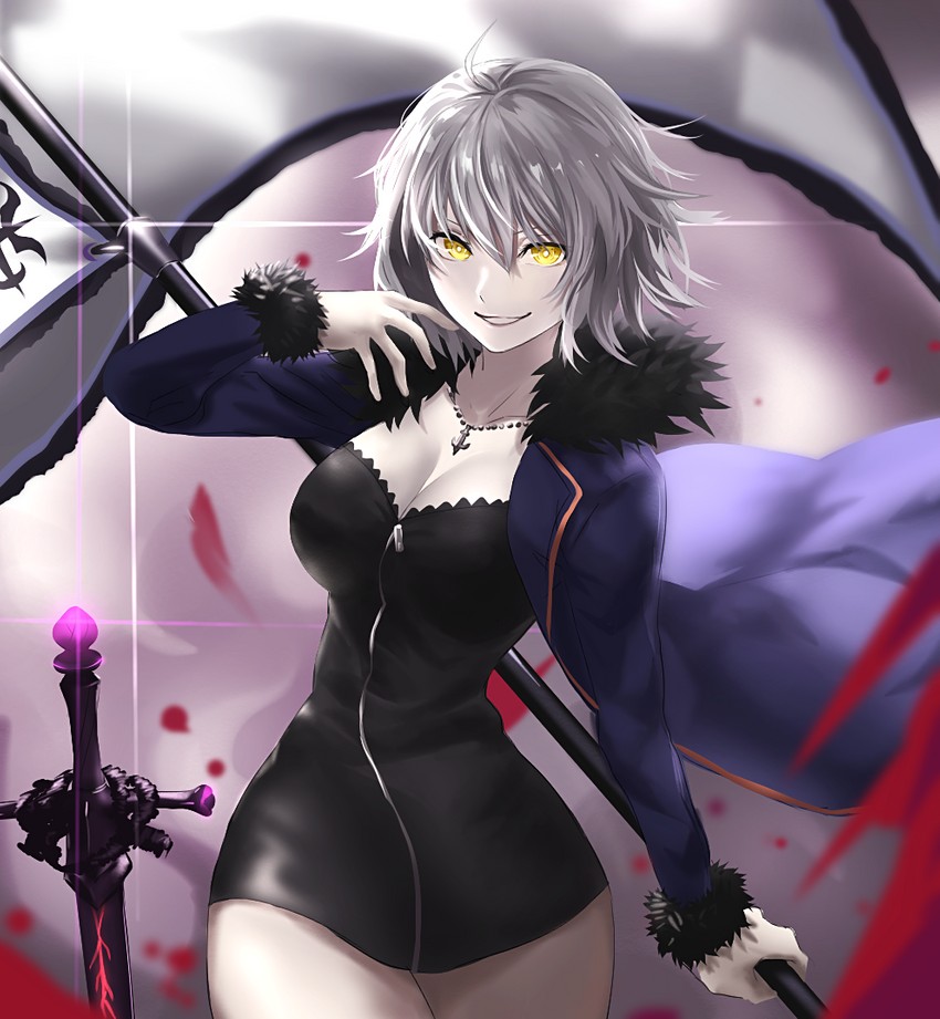 jeanne d'arc alter (fate and 1 more) drawn by herigaru_(fvgyvr000)
