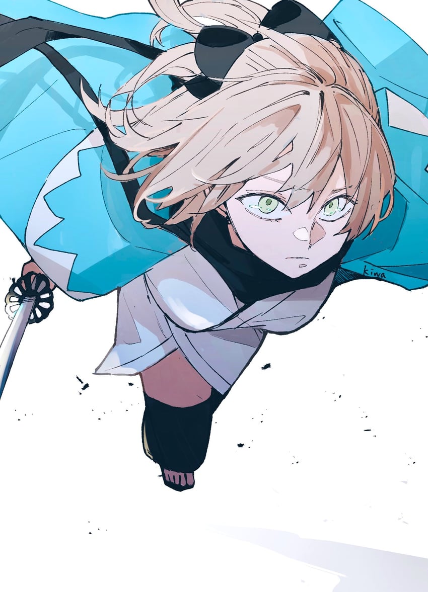 okita souji (fate and 2 more) drawn by ki_wa001