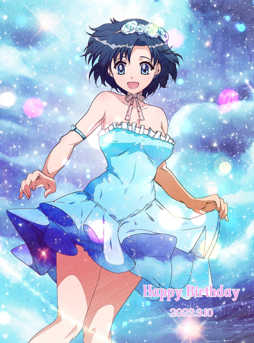 mizuno ami (bishoujo senshi sailor moon) drawn by cllbig