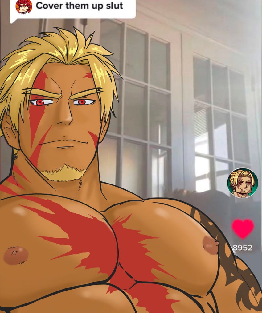 beowulf and li shuwen (fate and 2 more) drawn by cyber_cowboi