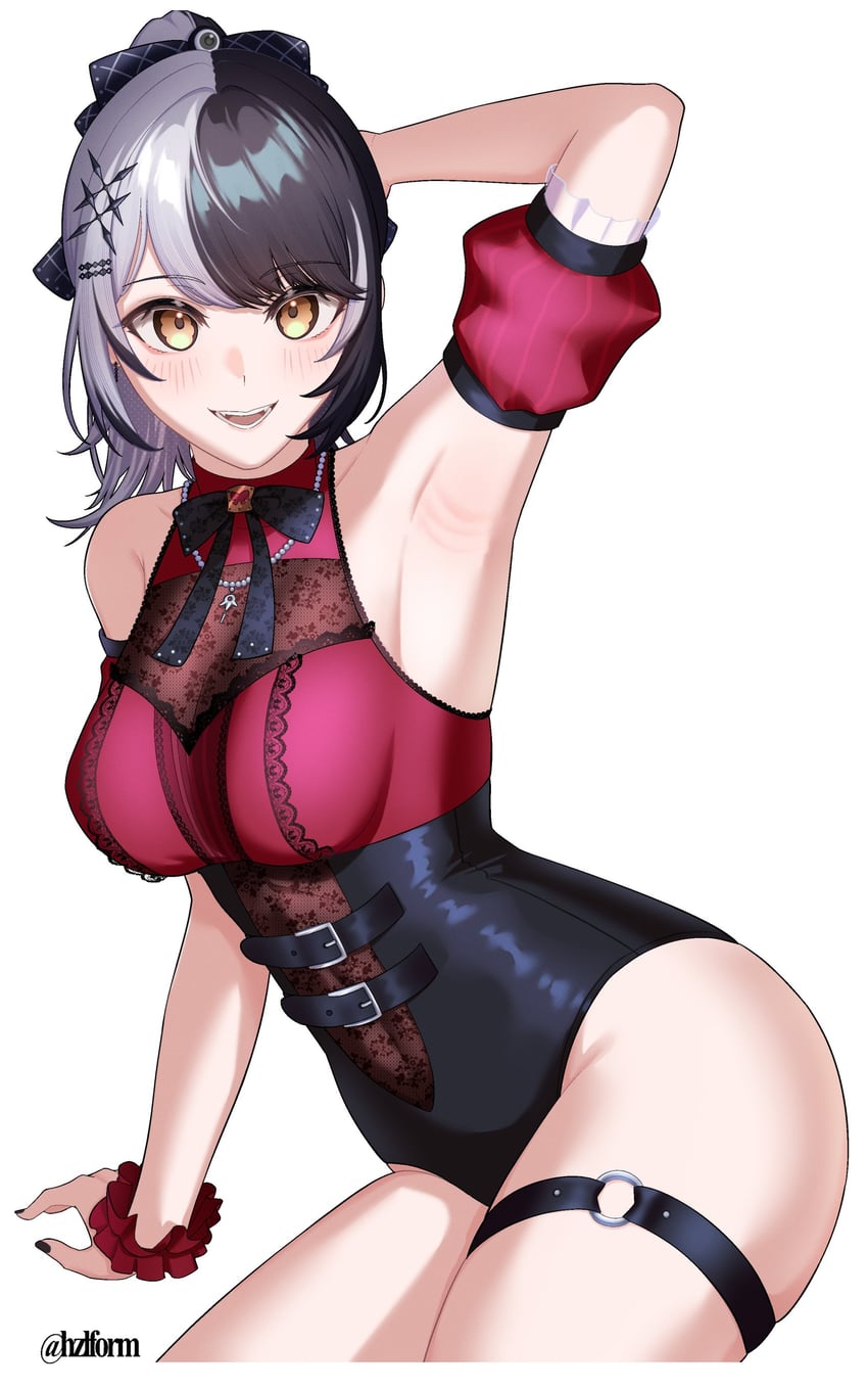 shiori novella (hololive and 1 more) drawn by hazel_(hzlform)