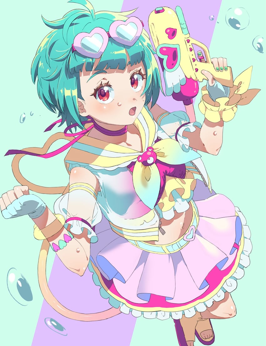 omega auru (pretty series and 1 more) drawn by tsujii_luki