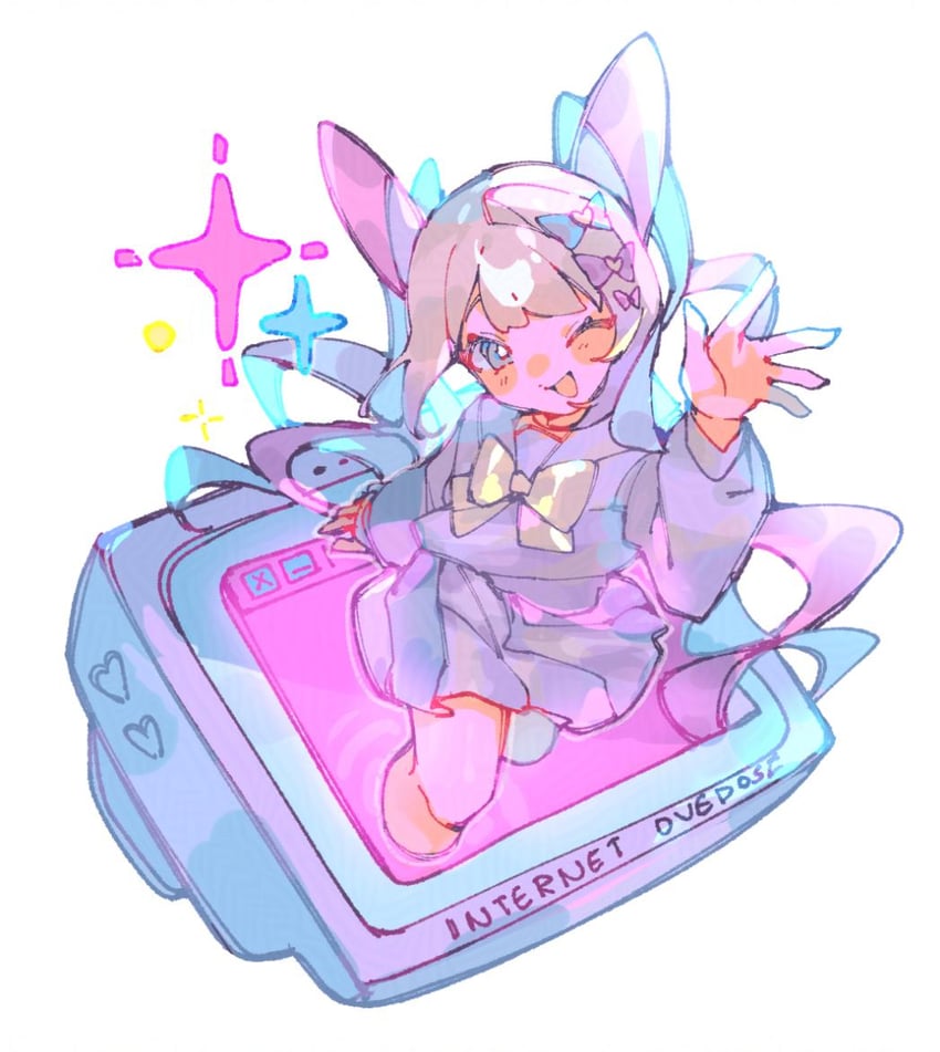 chouzetsusaikawa tenshi-chan (needy girl overdose) drawn by myun_(myun_art)