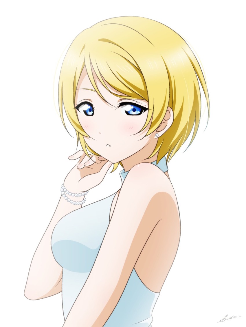 ayase eli (love live! and 1 more) drawn by shiratama_(siratama_ll)