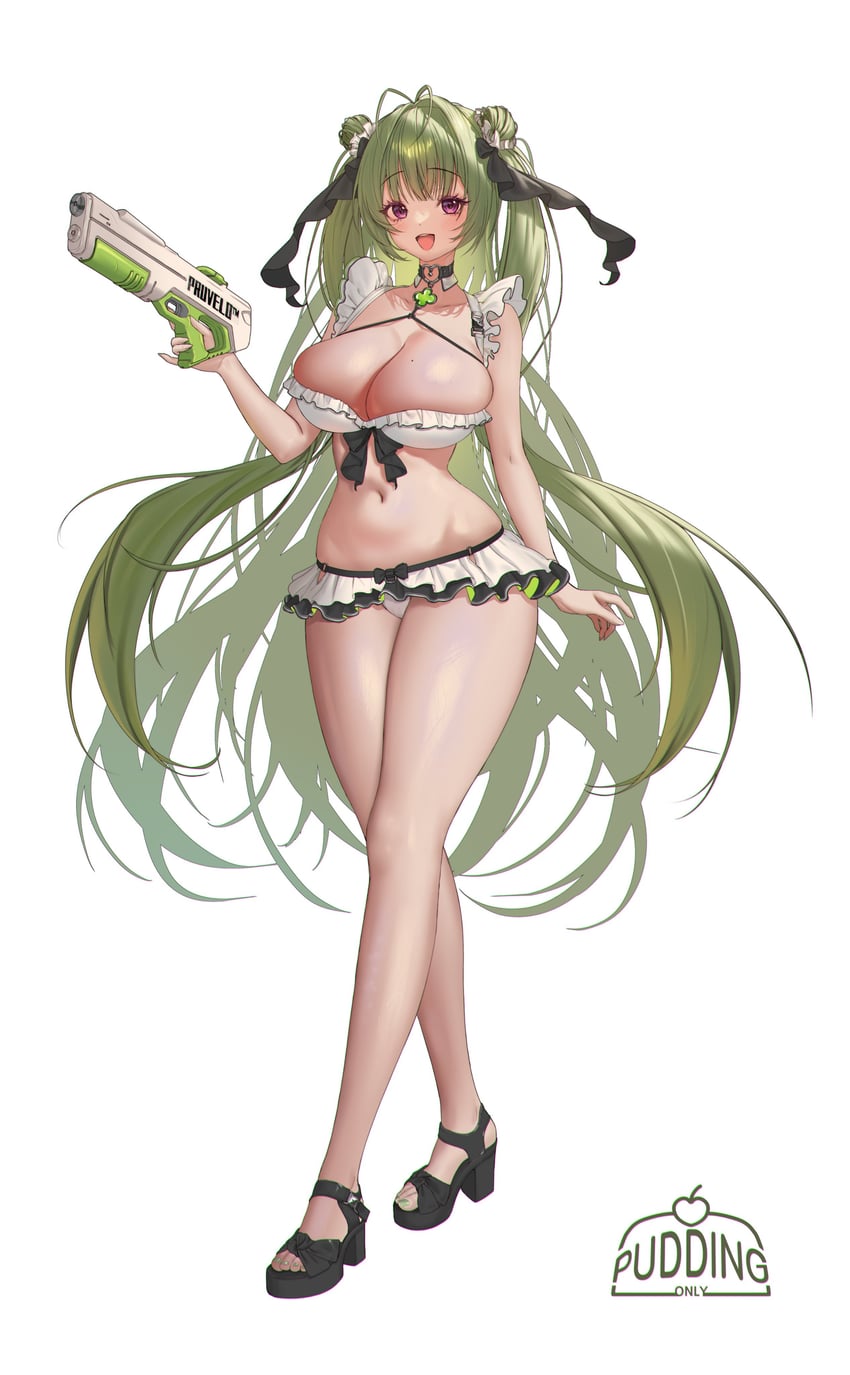 soda (goddess of victory: nikke) drawn by pudding_only