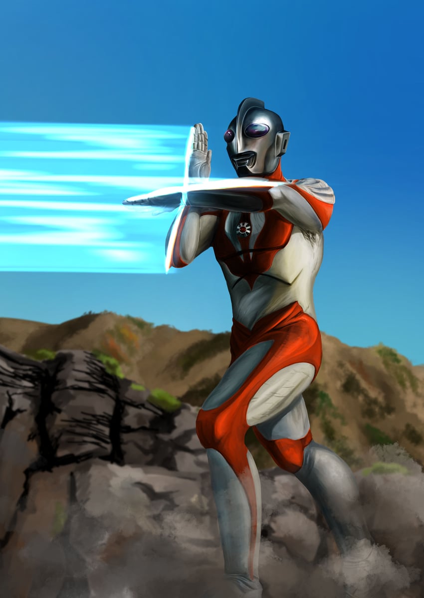 ultraman powered (ultra series and 1 more) drawn by gattyo