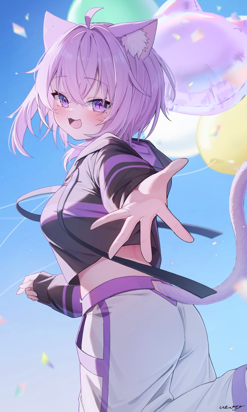 nekomata okayu (hololive) drawn by ai_(u_e_o_o)
