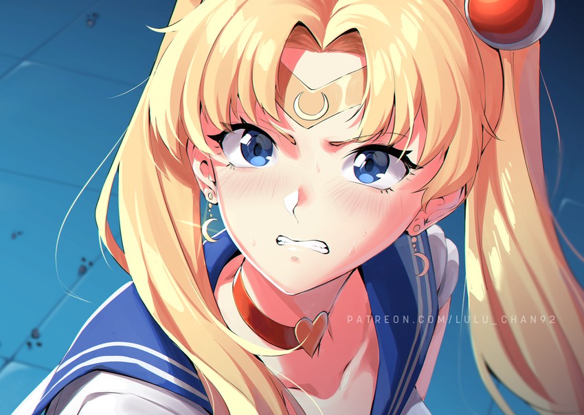 tsukino usagi and sailor moon (bishoujo senshi sailor moon and 1 more) drawn by lulu-chan92