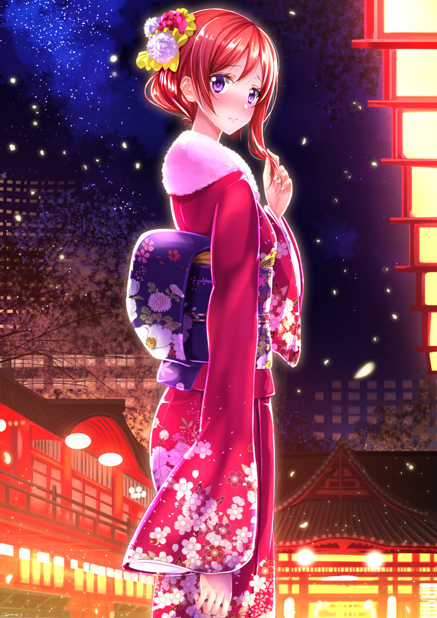 nishikino maki (love live! and 1 more) drawn by swordsouls