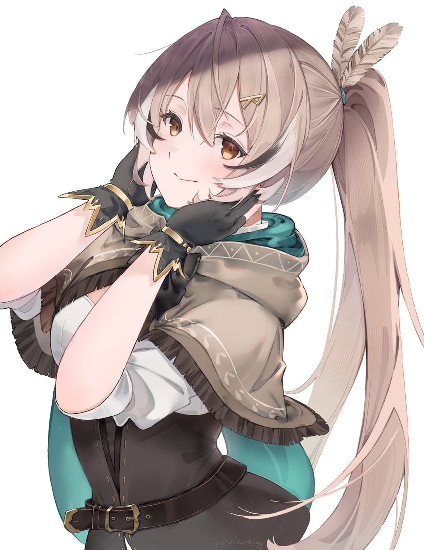 nanashi mumei (hololive and 1 more) drawn by yuu_naay