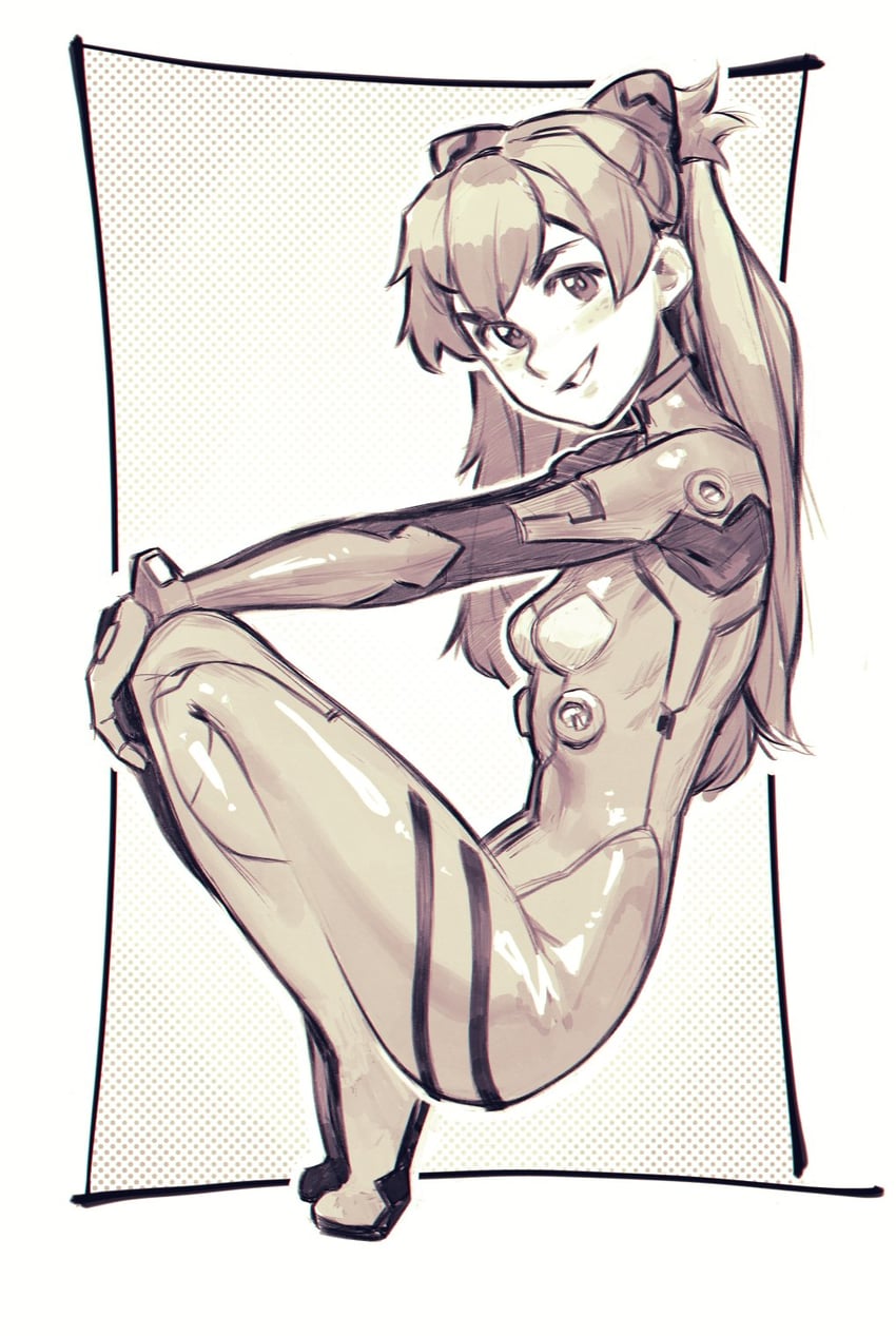 souryuu asuka langley (neon genesis evangelion) drawn by effy_neprin