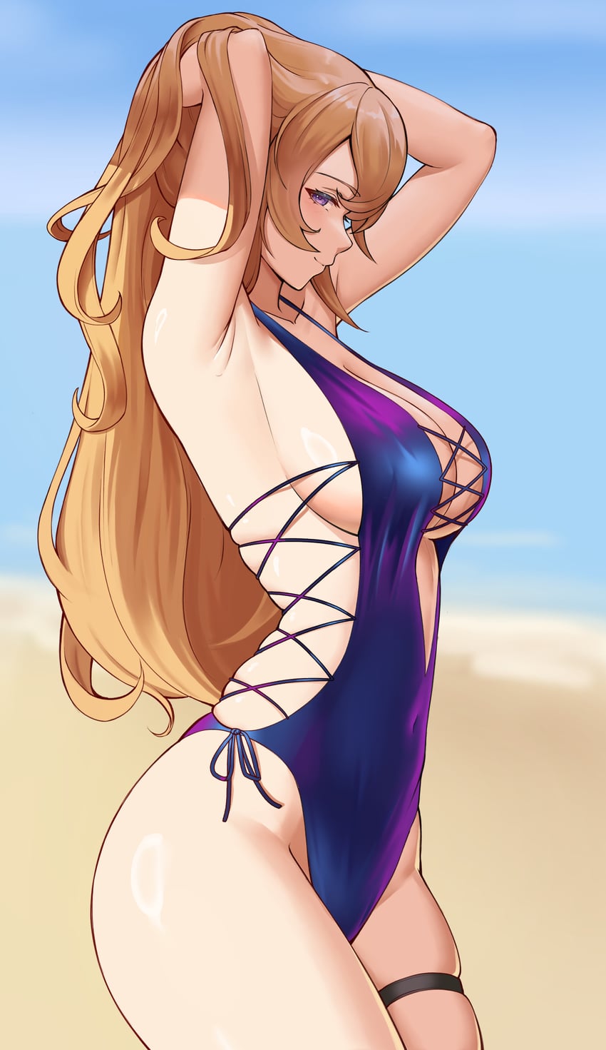 lucrezia isselee (eiyuu densetsu and 2 more) drawn by marinelime