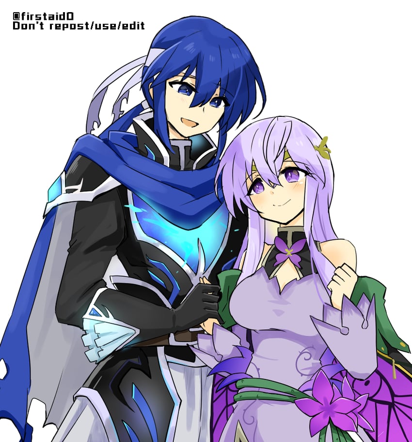 seliph, julia, sigurd, and deirdre (fire emblem and 1 more) drawn by yukia_(firstaid0)