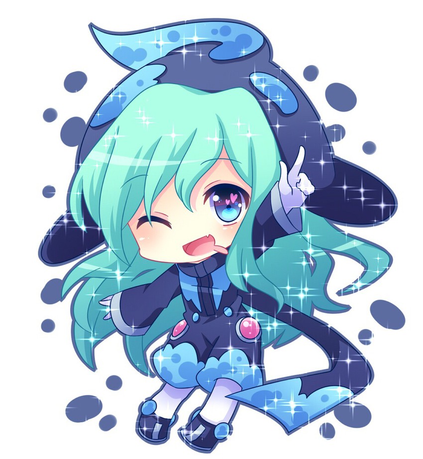 ecolo and unusual ecolo (puyopuyo and 1 more) drawn by oruga_(oruoruga)